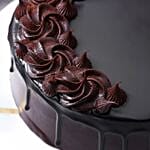Velvety Chocolate Eggless Truffle Cake