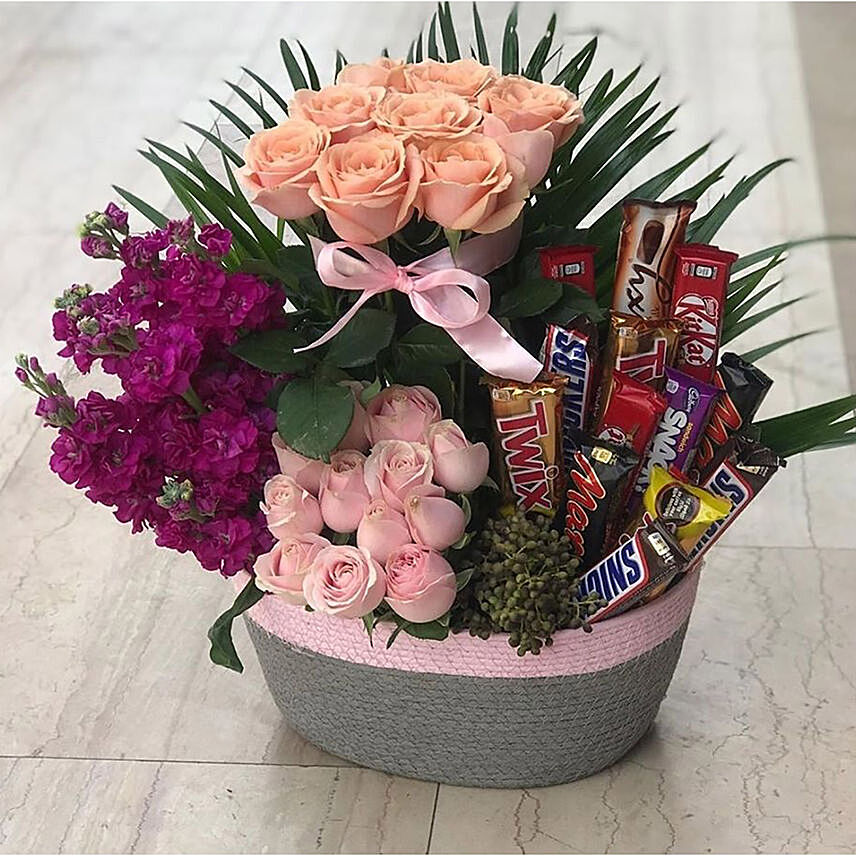Choco Floral Arrangement