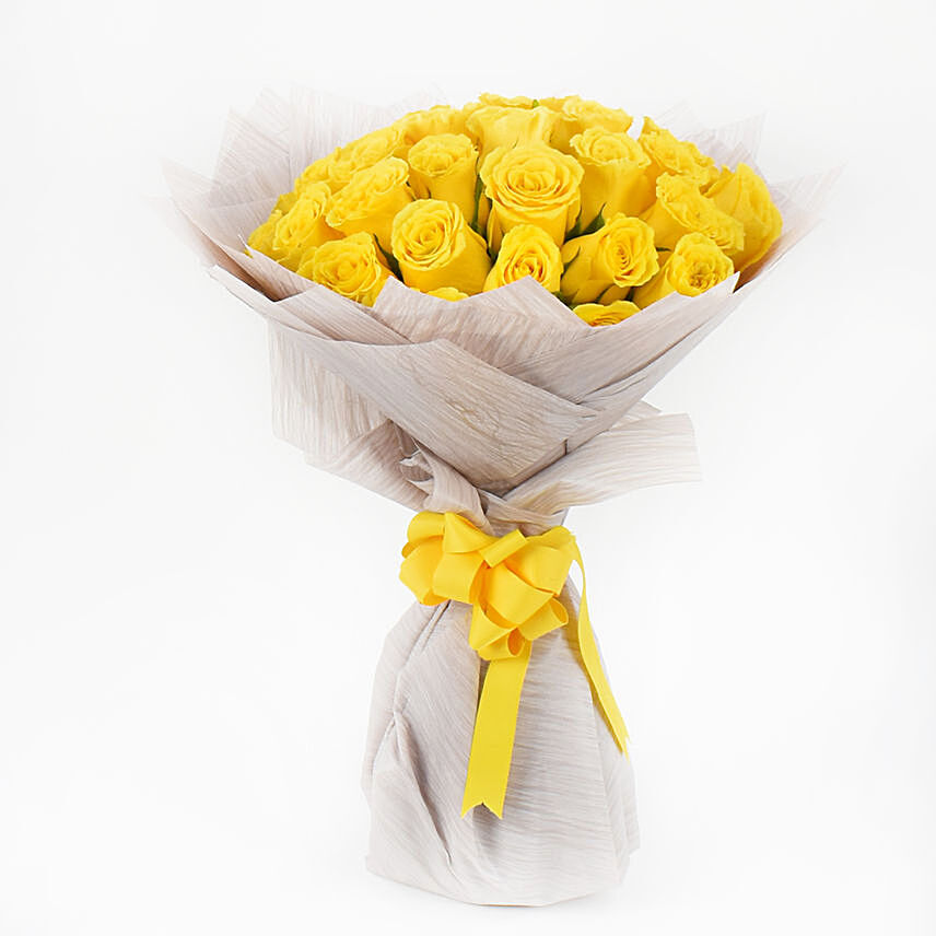 35 Yellow Roses Bouquet