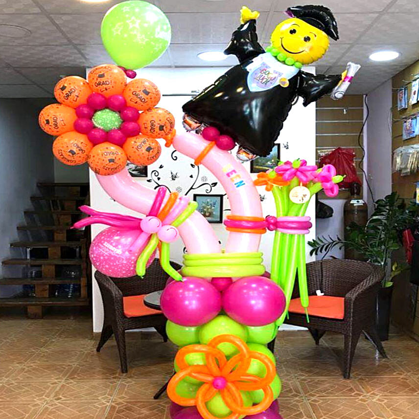 Colourful Graduation Decor