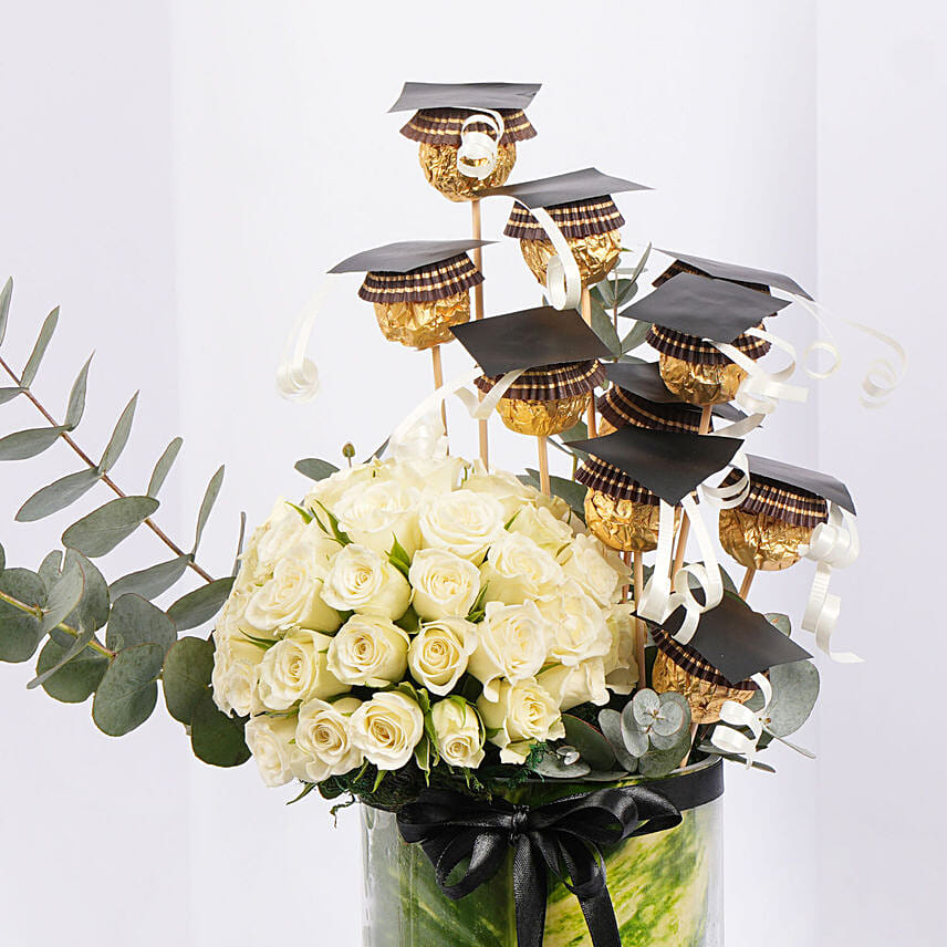 Roses and Rochers for Graduation