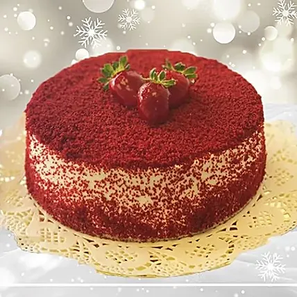 Opulent Red Velvet: Send Cakes to Amman