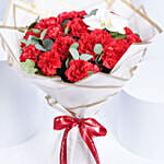 Red Carnations Bouquet