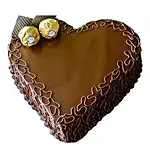 Heart Choco Cake JD
