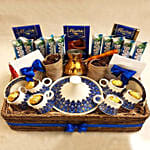 Tea Set and Chocolates Hamper