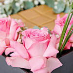 Flower N Chocolate Box Arrangement For Mom