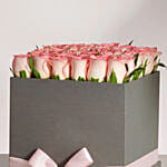 Premium Pink Roses Box