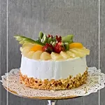 كعكة الفاكهة الاستوائية الجنة