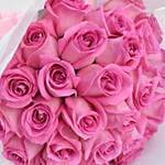 35 Light Pink Roses Bouquet