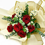 Designer Red Roses Bouquet