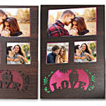 Personalised Led Lights Love Photo Frame