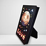 Personalised Love And Stars Led Lights Frame