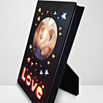 Personalised Love And Stars Led Lights Frame