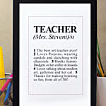 Teacher Praise Photo Frame