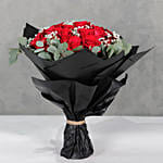 Red roses bouquet