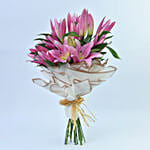 Feather Touch Floral Bouquet