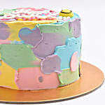 Colorful Birthday Cake 16 Portion