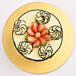 Golden Strawberry 2D Cake 16 Portion