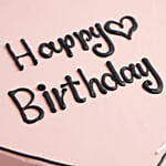 Heart Shaped Chocolate Cartoon Cake 16 Portion