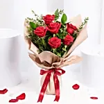 Love Expression Valentine 6 Roses