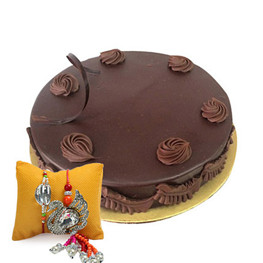 Online Rakhi with Cakes Combo in Dubai UAE