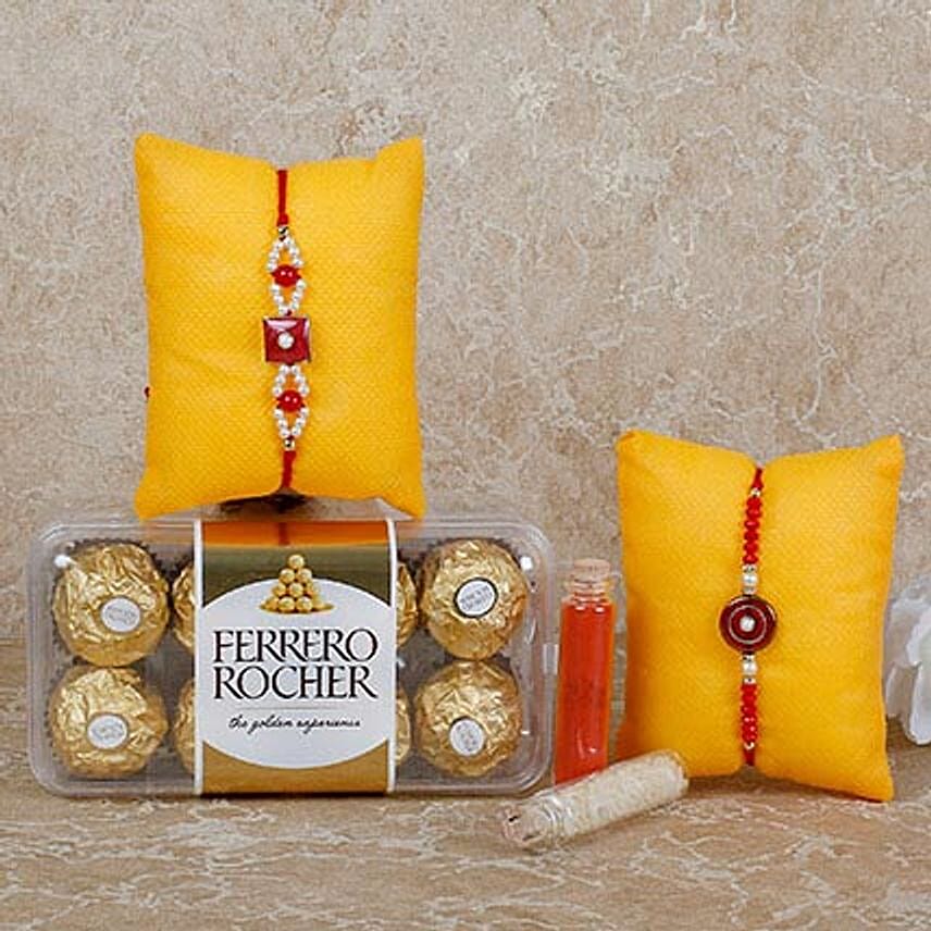 Online Rakhi with Chocolates Combo in Dubai UAE