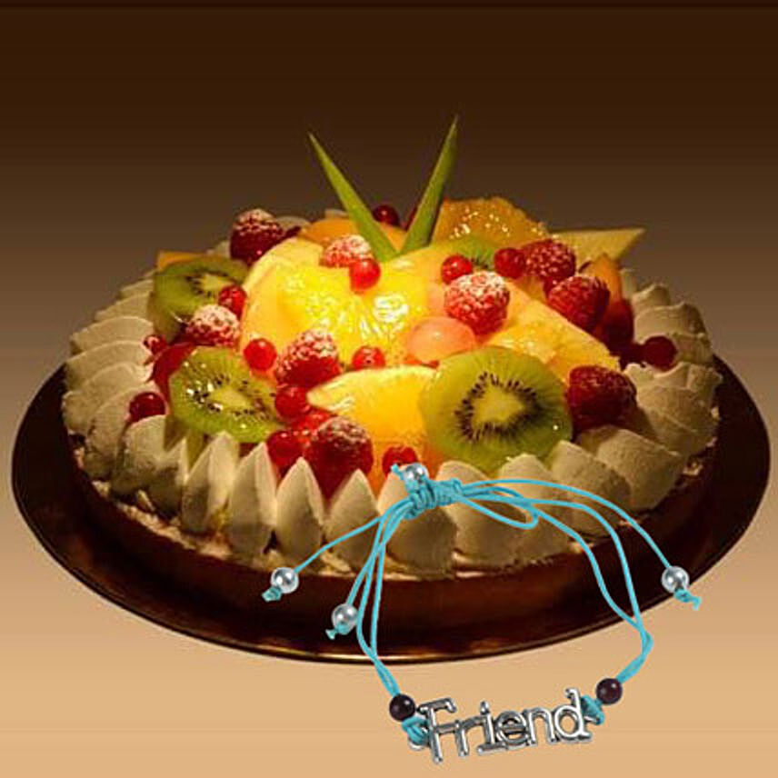 Fruit Tart with Friendship Band