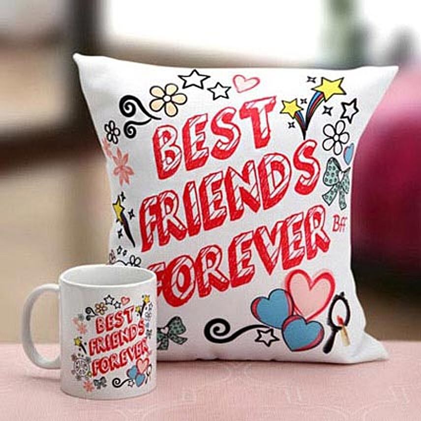 Best Friends Mug N Cushion