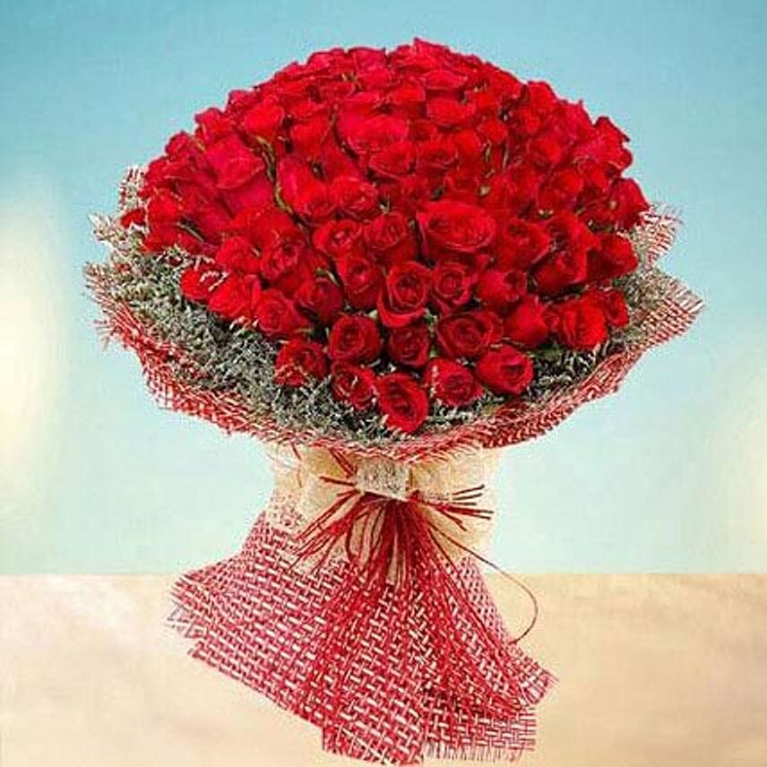 Grand 100 Red Roses