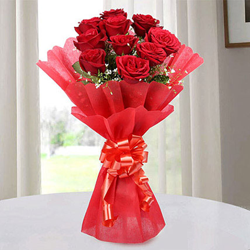 Red Roses Bouquet of Love Premium