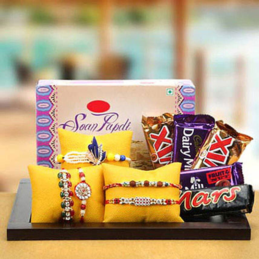 Famous Five Rakhi Hamper