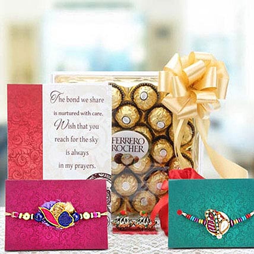 Beautiful mor rakhi