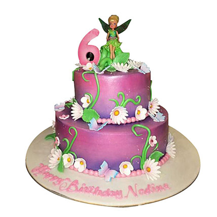 Fairy Tinkerbell Cake