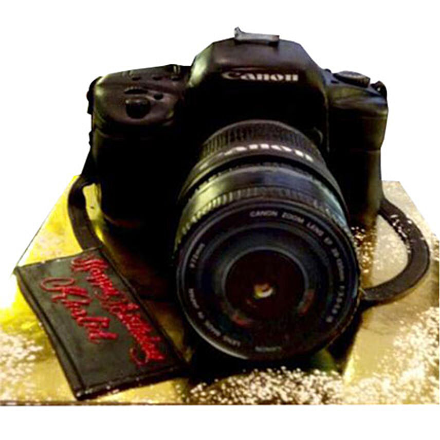 Photo Camera Cake