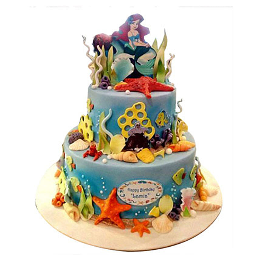 Ariel Princess Cake for Kids