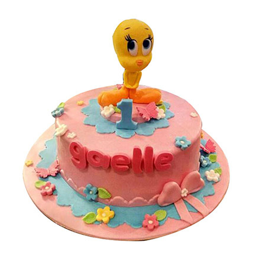 Cartoon Chick Cake
