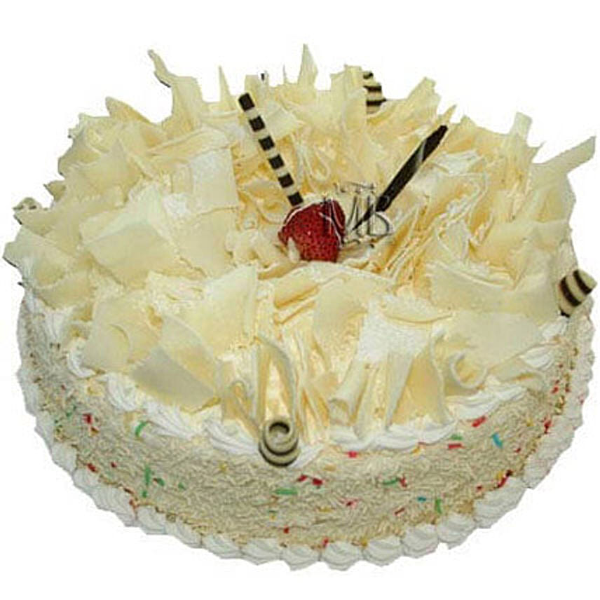 White Forest Cake 8 Portion