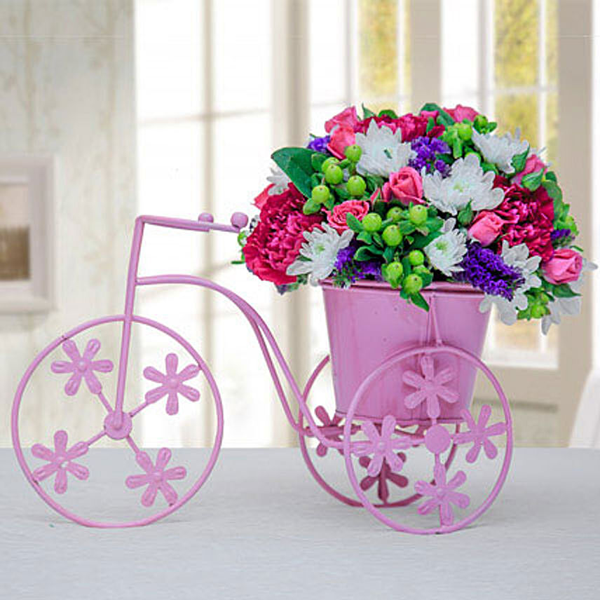 Floral Pink Cycle