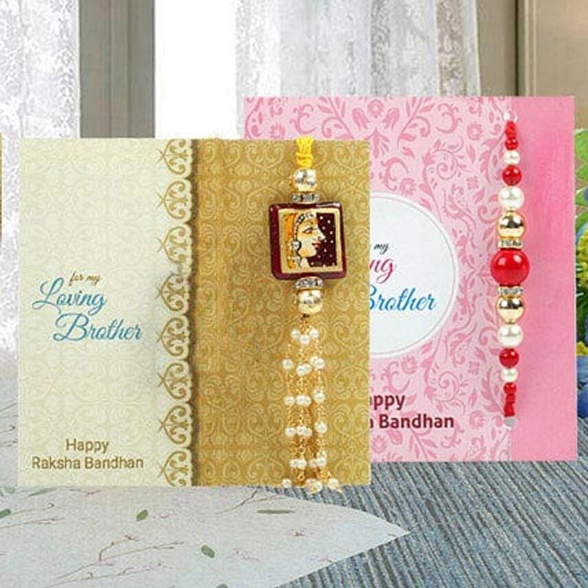 3 Unique Rakhi Set