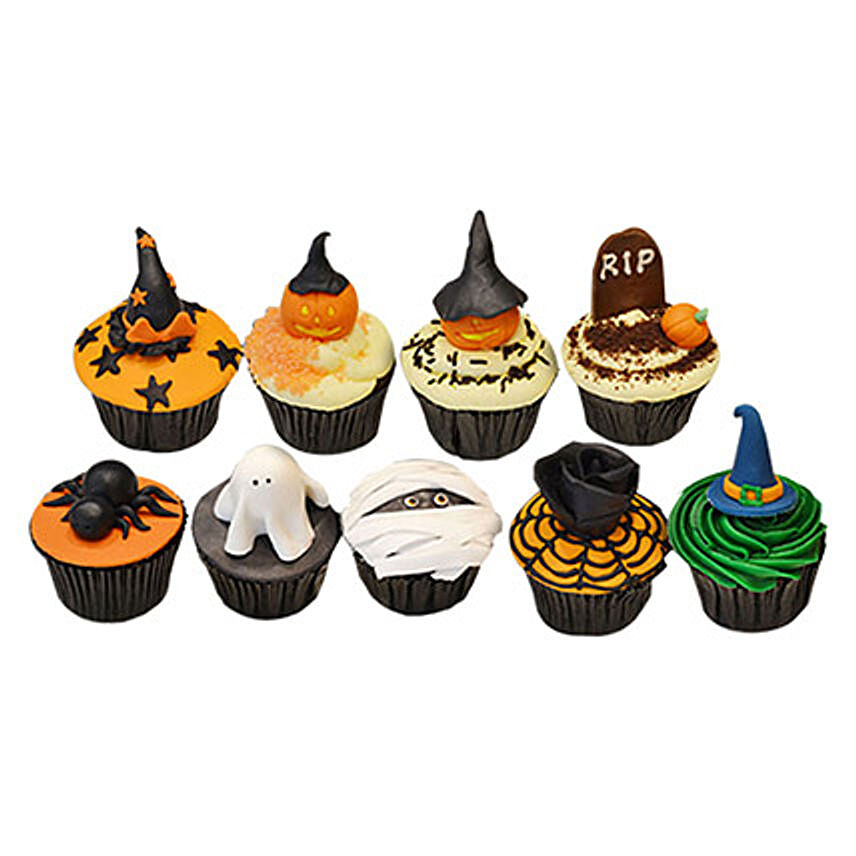 Halloween Assorted Cup Cakes