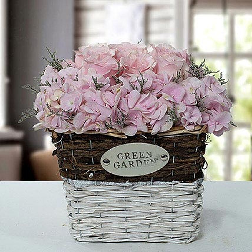 Stupendous Flower Basket Arrangement
