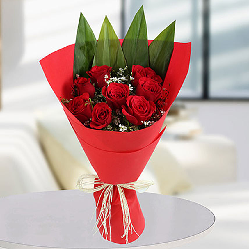 Classic Red Roses Bunch