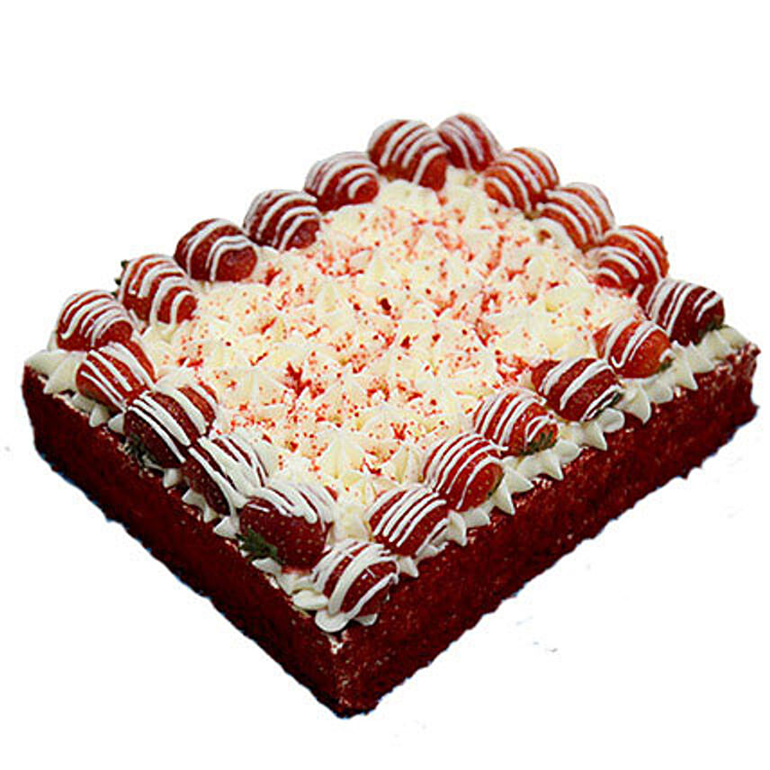 12 Portion Red Velvet Enticing Cake