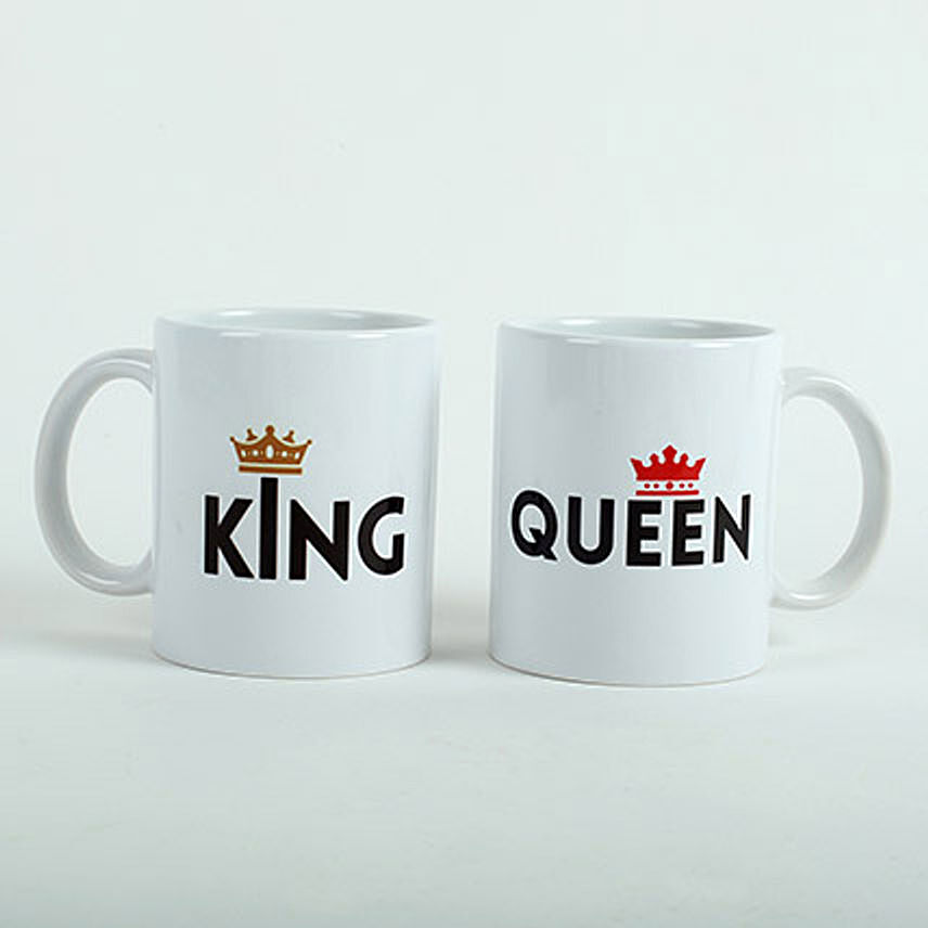 King N Queen Couple Mugs