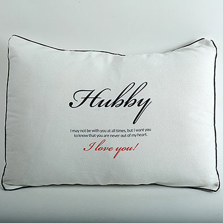 Hubby Pillow Cover
