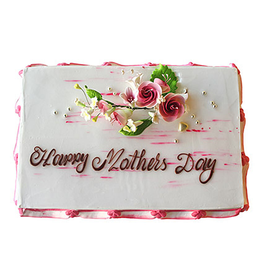Mothers Day Chocolate Floral Cake