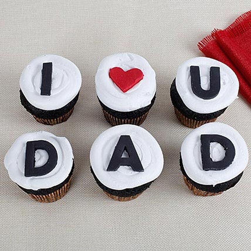 Love U Dad Cupcakes