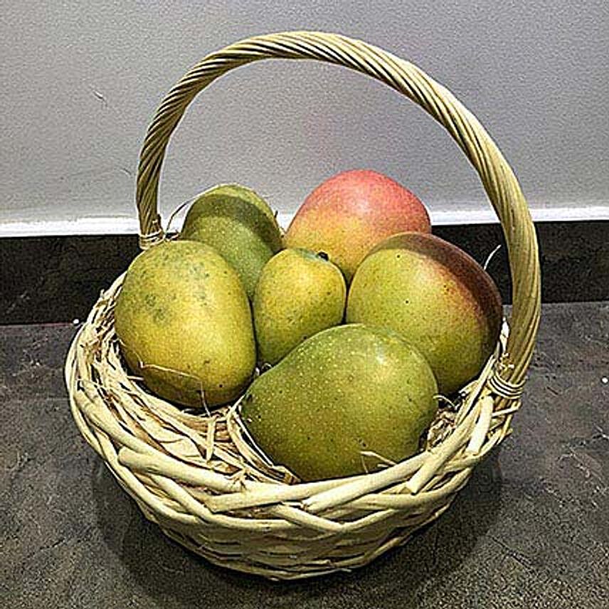 Mango Mix 4kg in a Basket