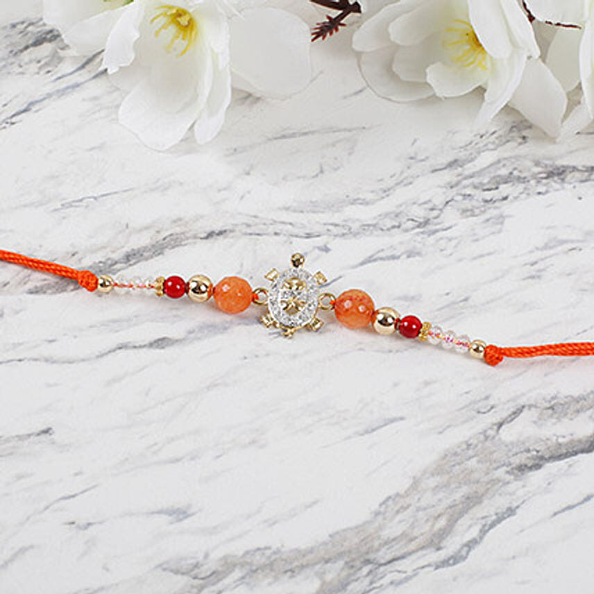 Online Turtle Feng Shui Rakhi Gift Delivery in UAE - FNP