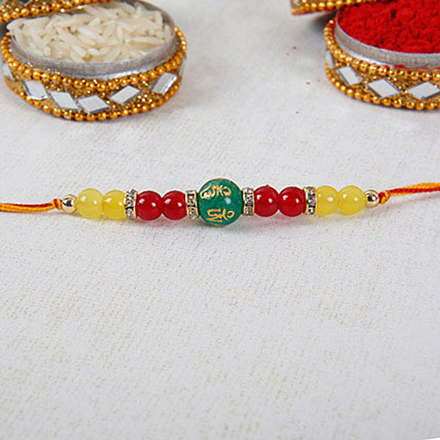 Gorgeous Beads Rakhi